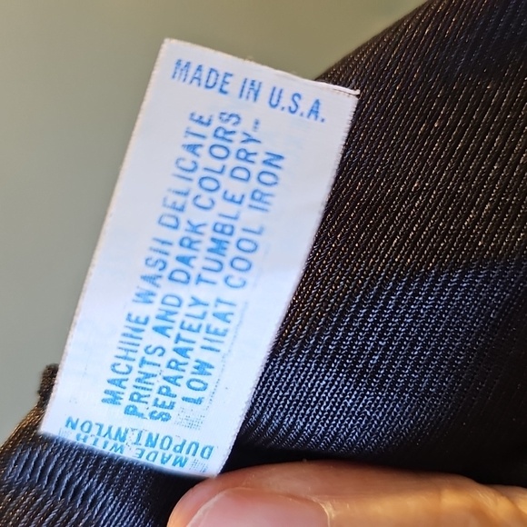 Vanity‎ Fair Vintage Black Half Slip. Trimed in Lace. - Picture 5 of 5